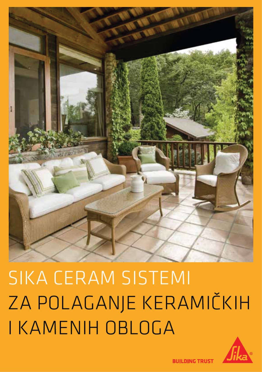 Sika Ceram sistemi za polaganje keramike