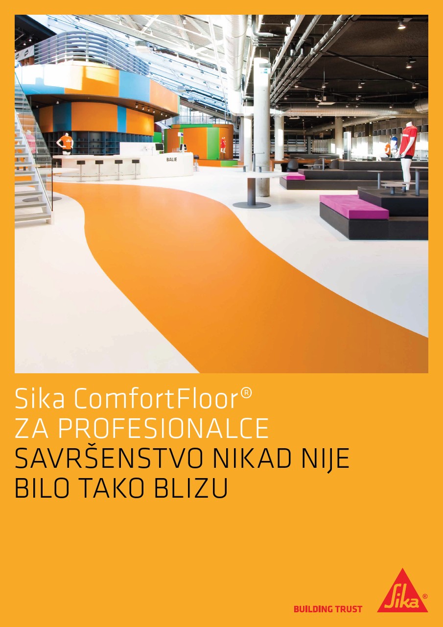 Sika ComfortFloor za profesionalce