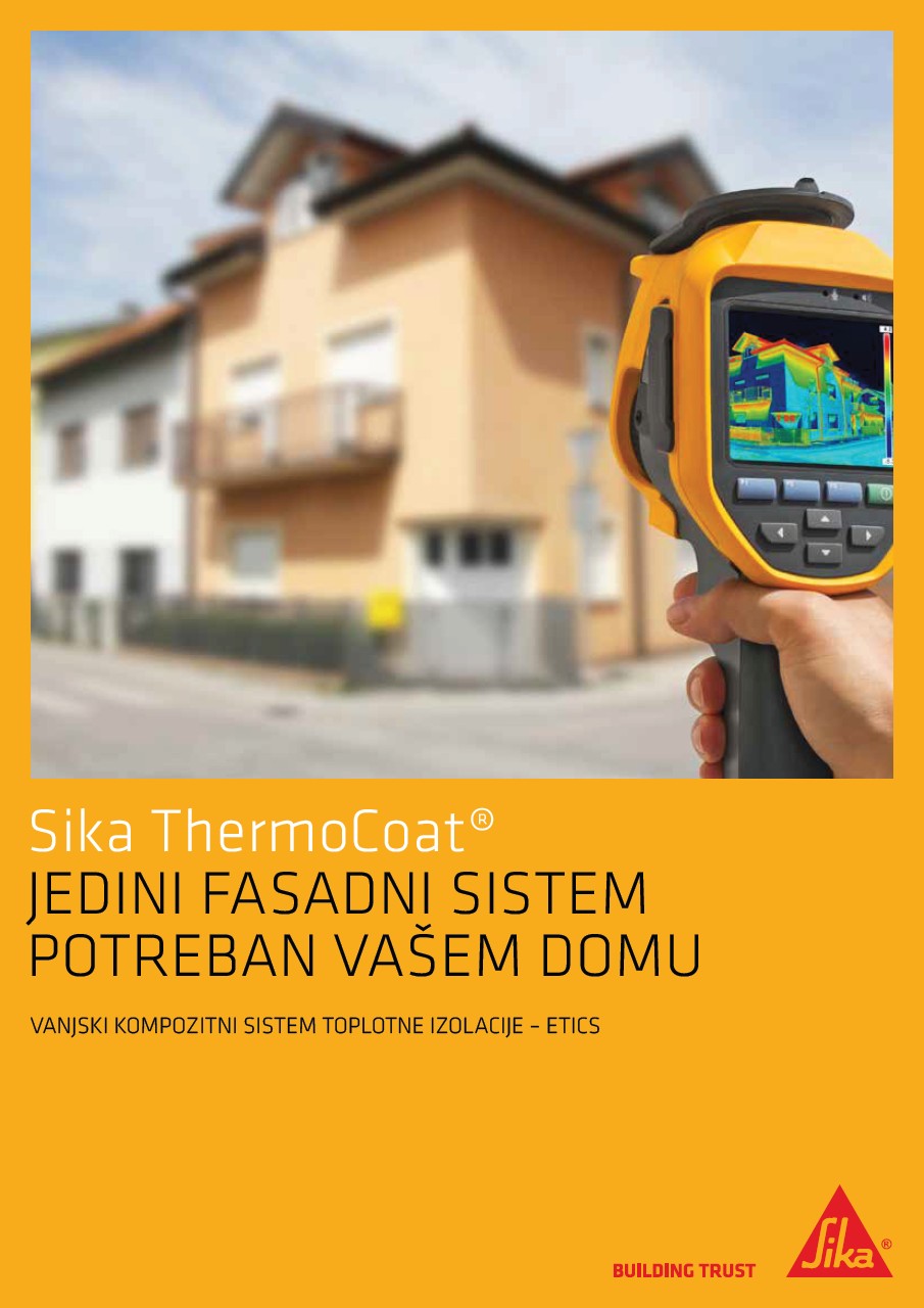 Sika ThermoCoat sistemi za fasade